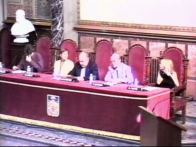 Acte de graduació en Filologia Anglesa i Alemanya 1998