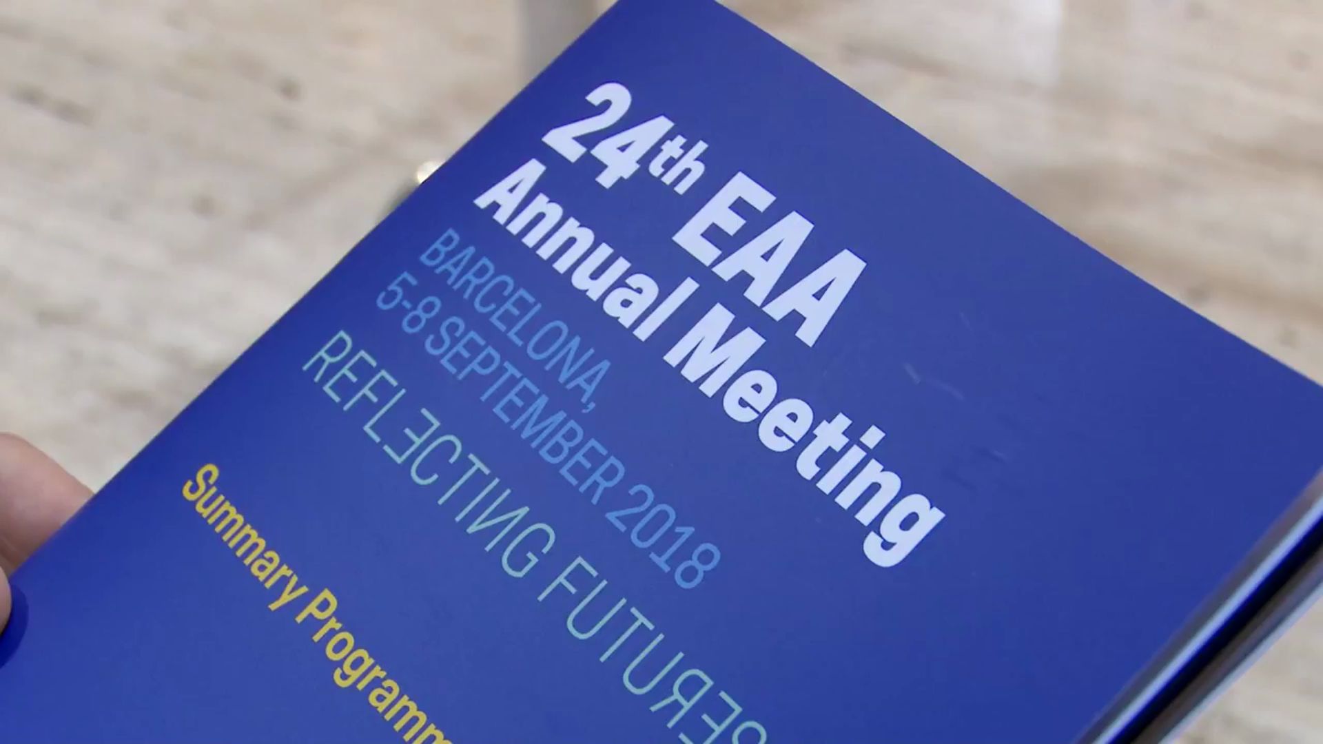 24a reunió anual de l'Associació Europea d'Arqueòlegs