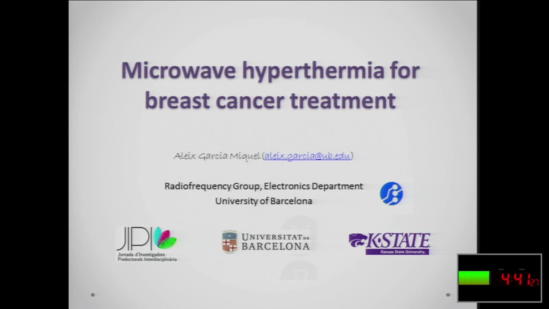 Microwave hyperhermia for breast cancer treatment