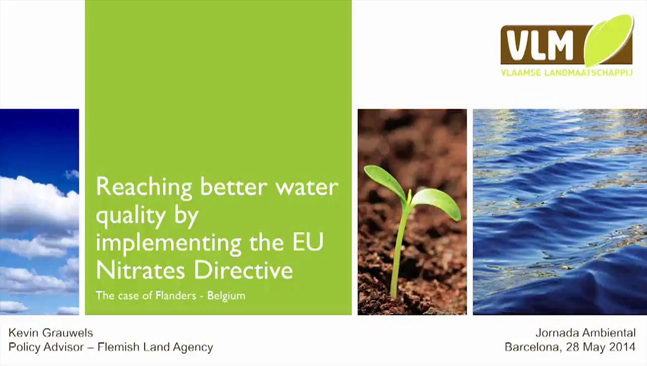 Reaching better water quality by implementing the EU Nitrates Directive