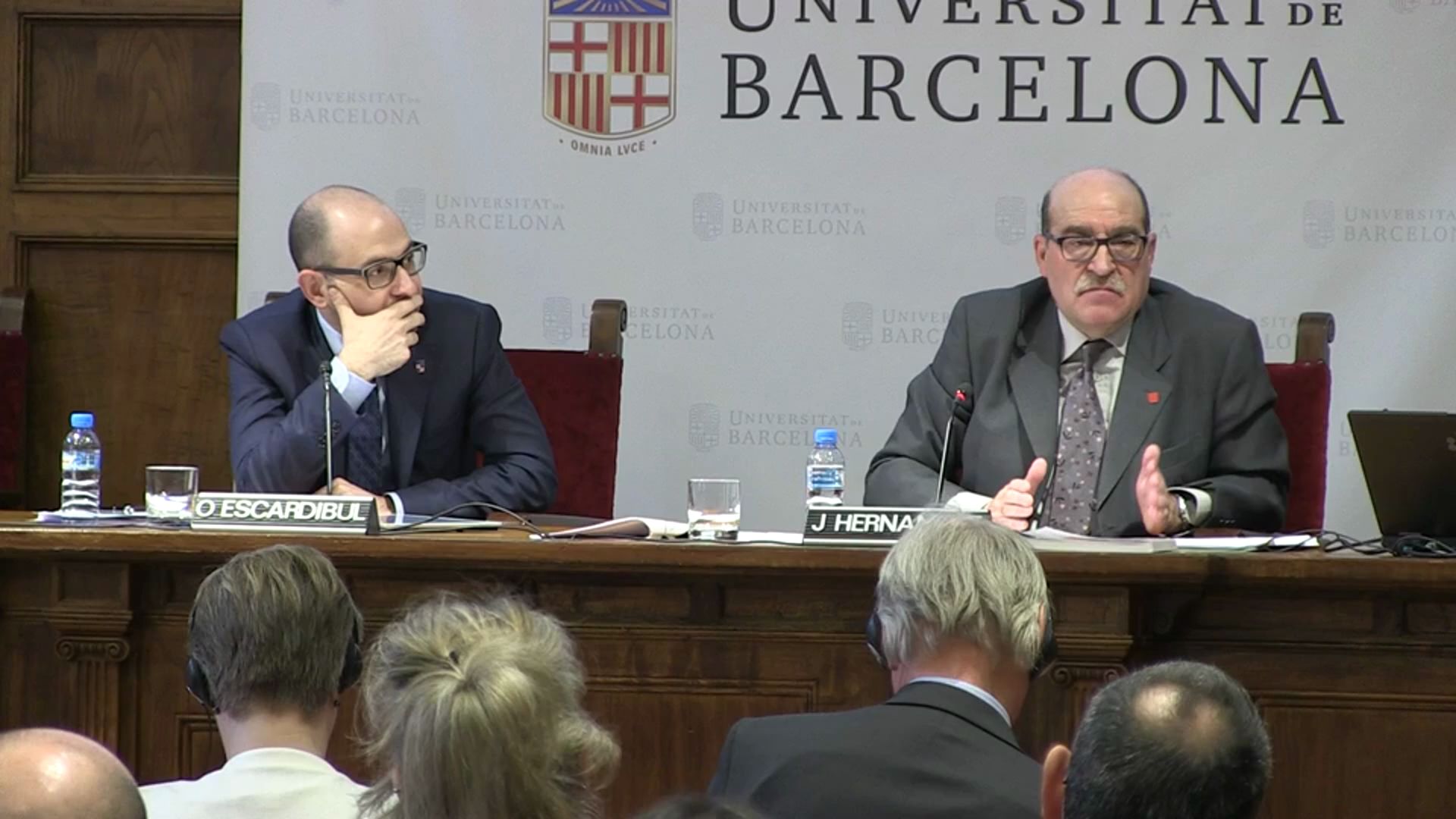 Finançament universitari a Espanya i debat. Dr. Juan Hernández Armenteros